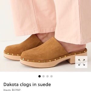 Size 11 J. Crew Dakota Clogs NWT